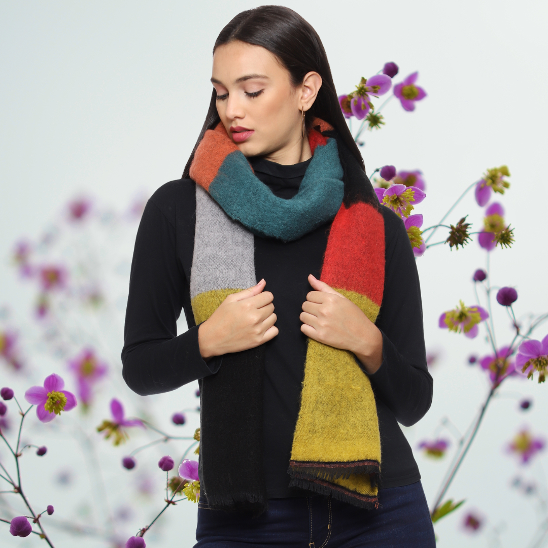 Woolen muffler for ladies 2025