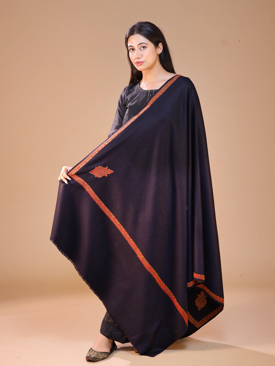 Women's Hand Embroidery Wool Shawl – SWI Stylish