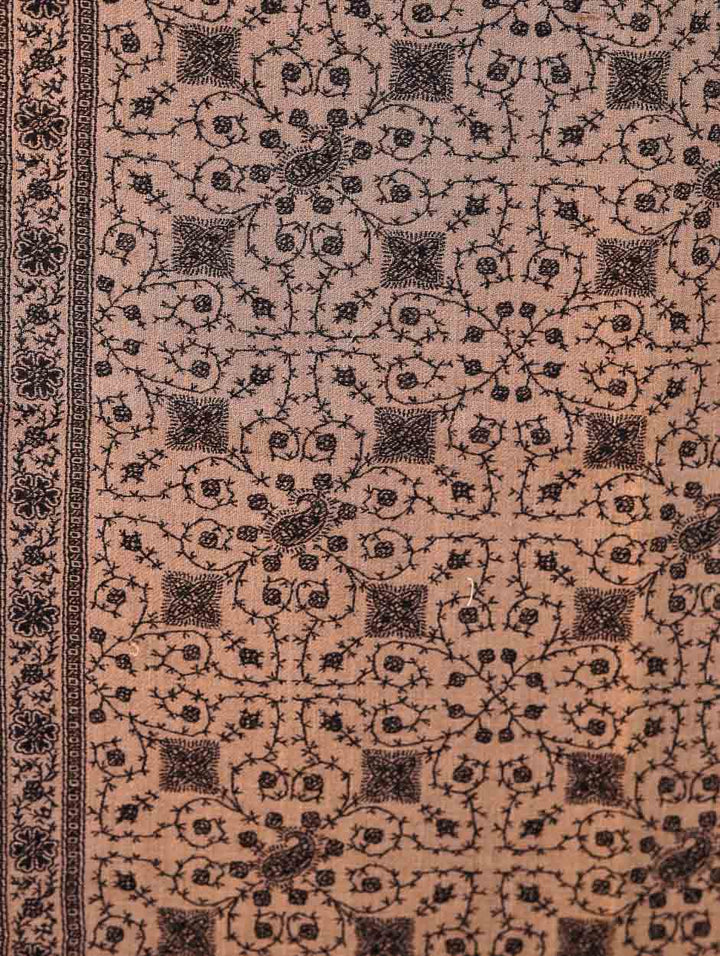 Women's Jamawar Wool Shawl