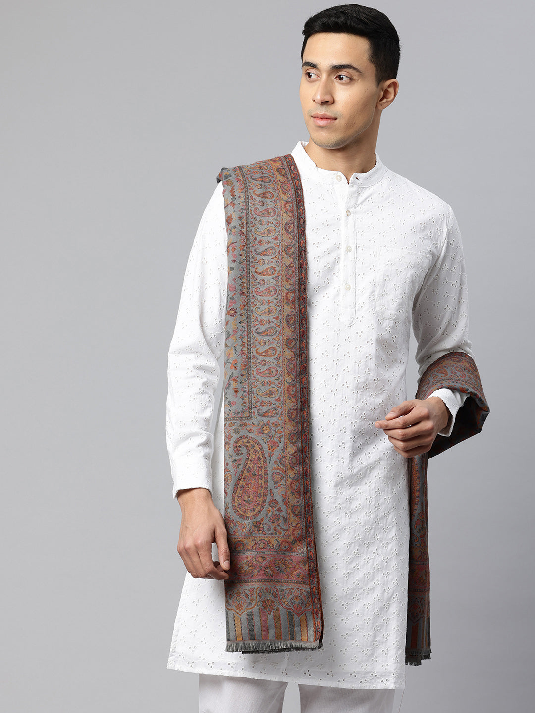 Men's Kani Wool Shawl