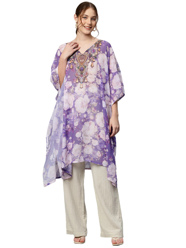 Women's Printed Beach Wear Kaftan