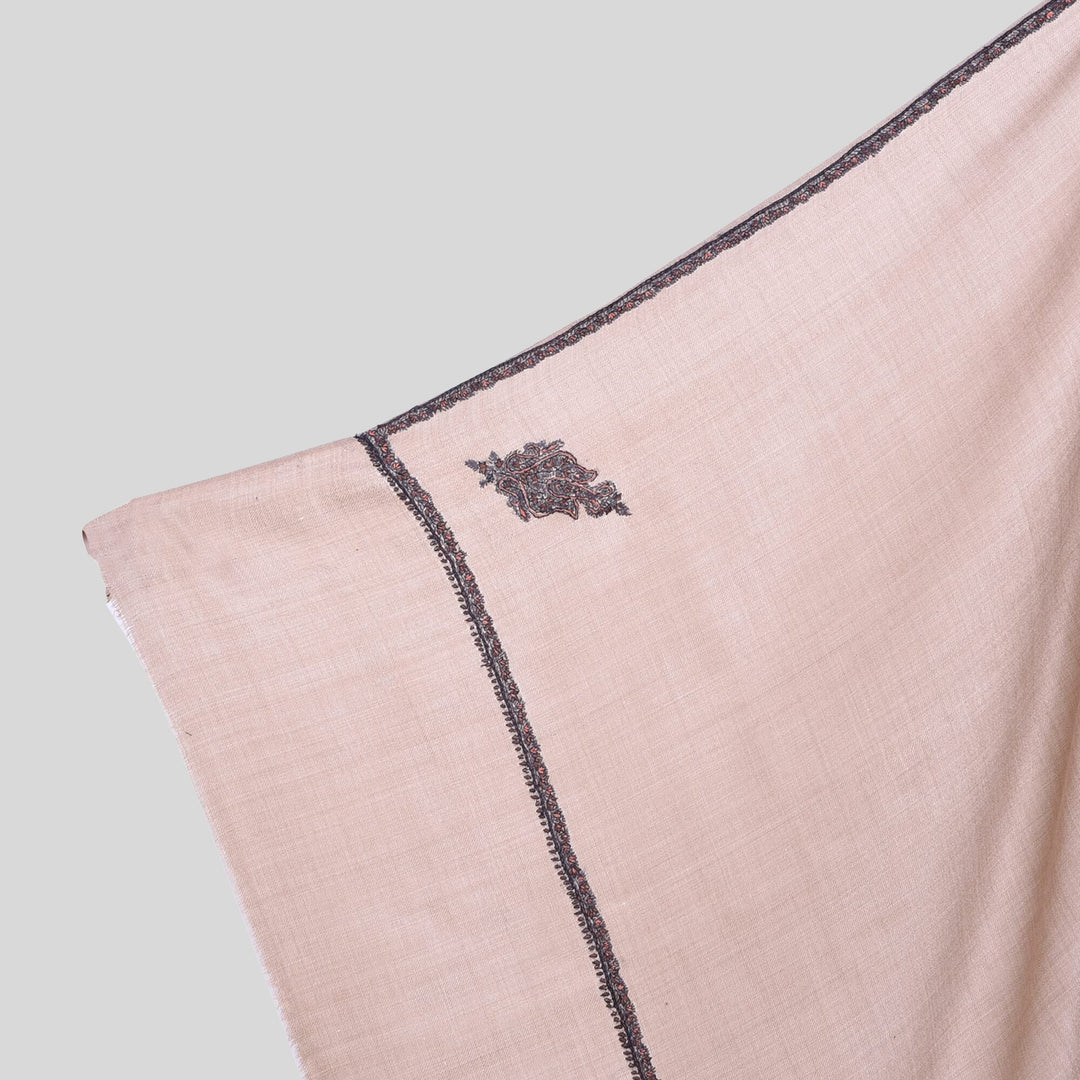 Men's Kashmiri Hand Embroidered Wool Shawl