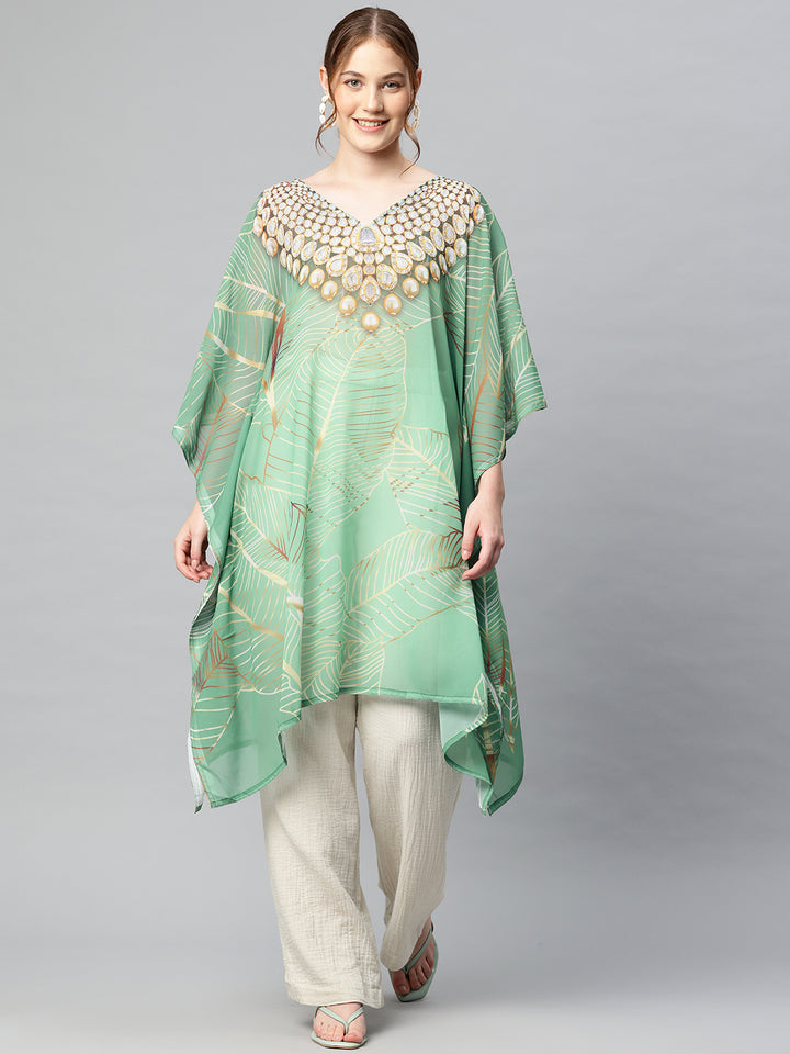 Women's Printed Beach Wear Kaftan