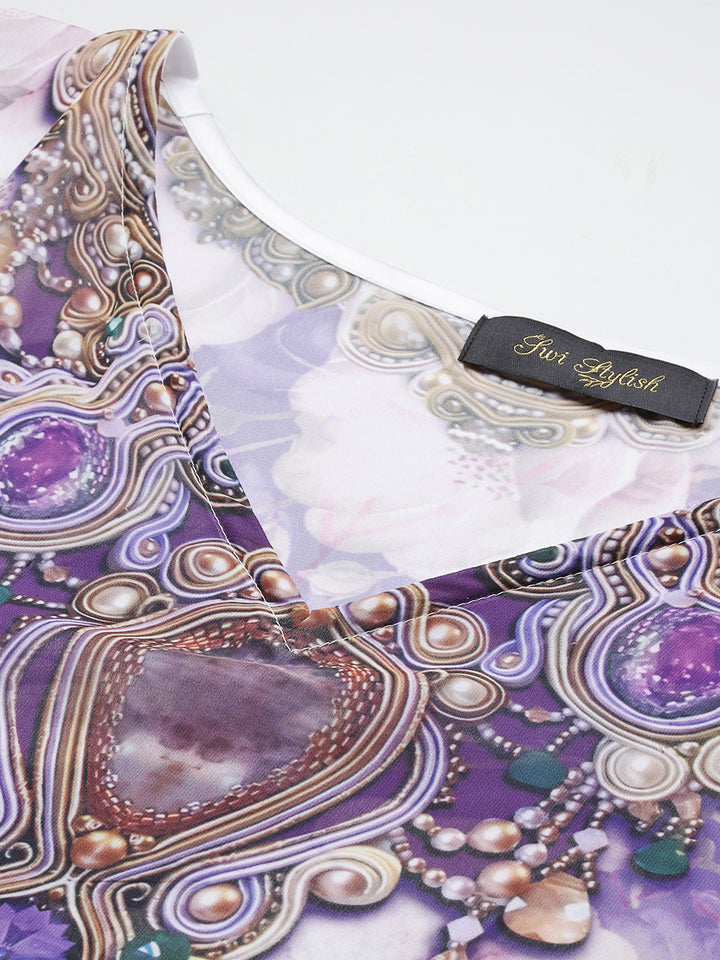 Women's Printed Beach Wear Kaftan