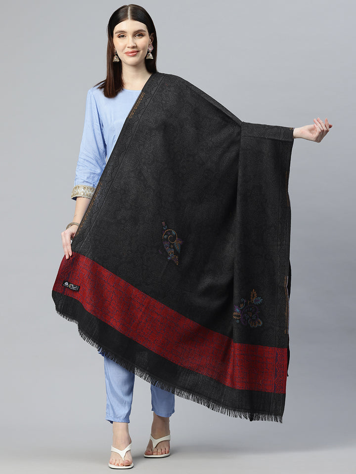 Women's Kani Jamawar Pure Wool Shawl