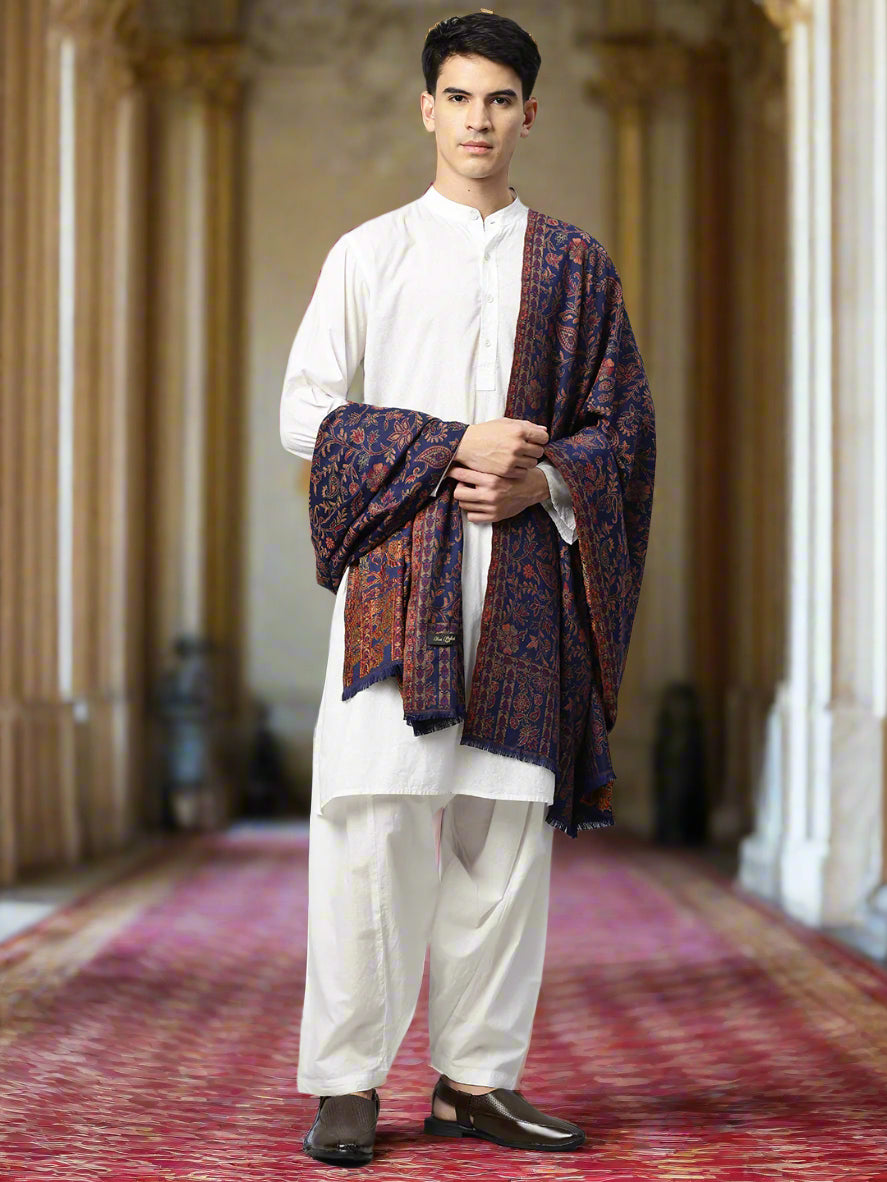 Men's Kani Wool Shawl