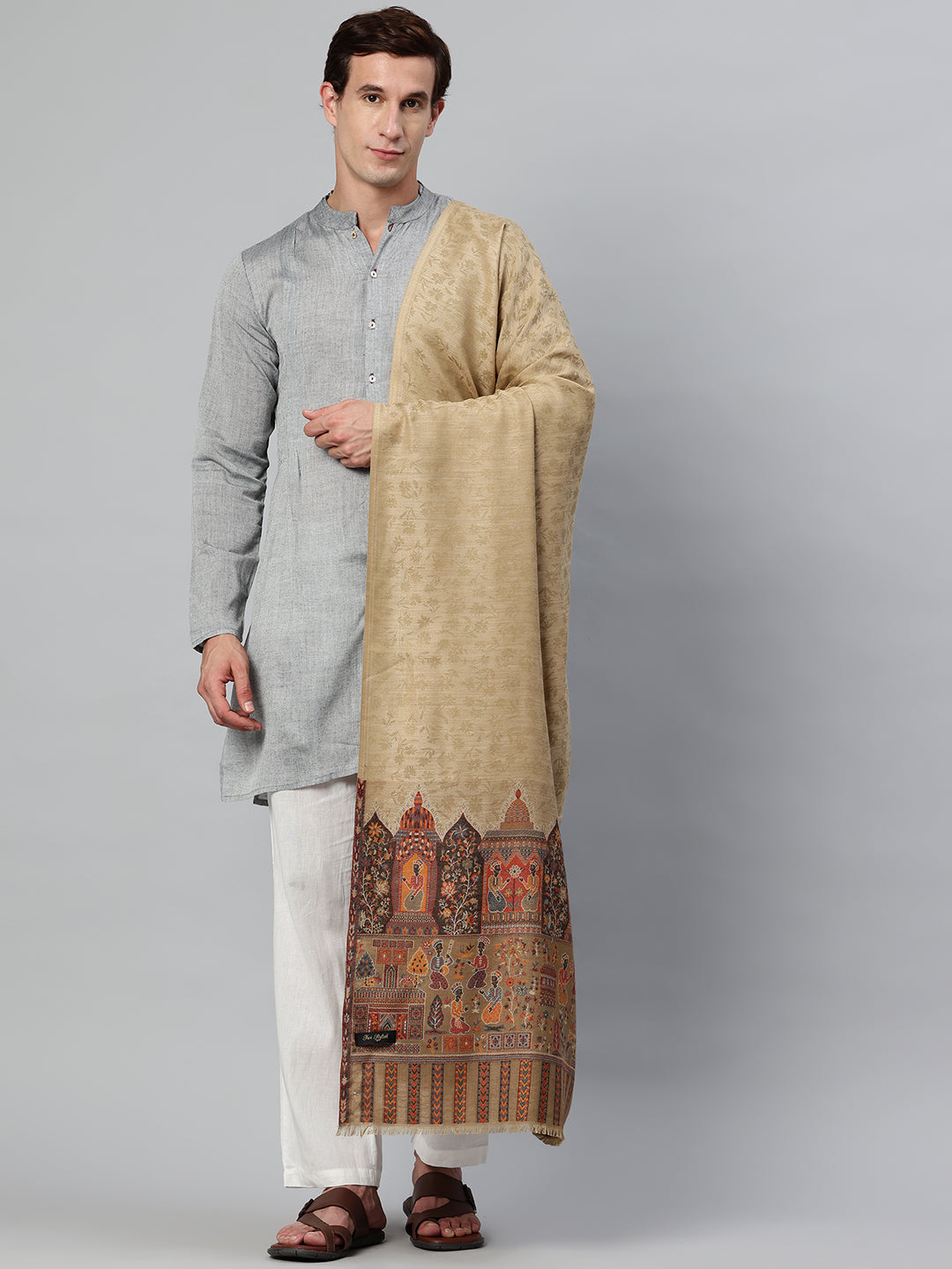 Men's Kani Wool Shawl