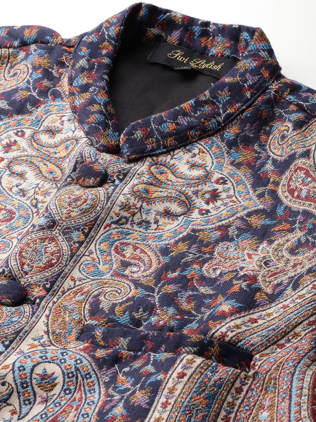 Men's Woven Nehru Jacket