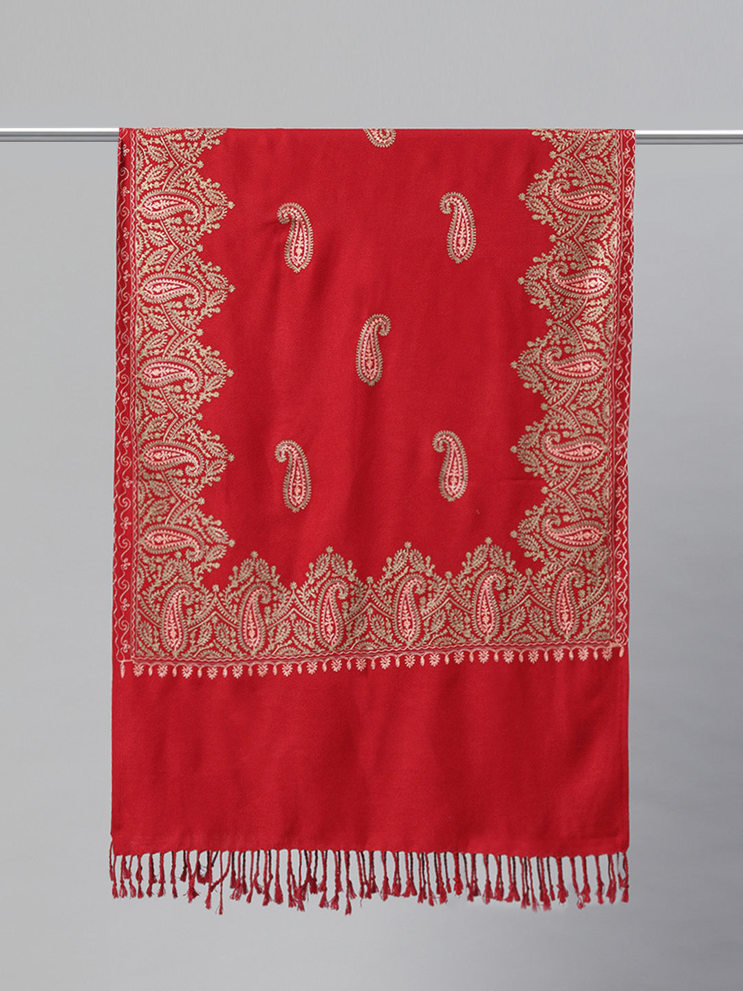 Women's Aari Embroidered Stole
