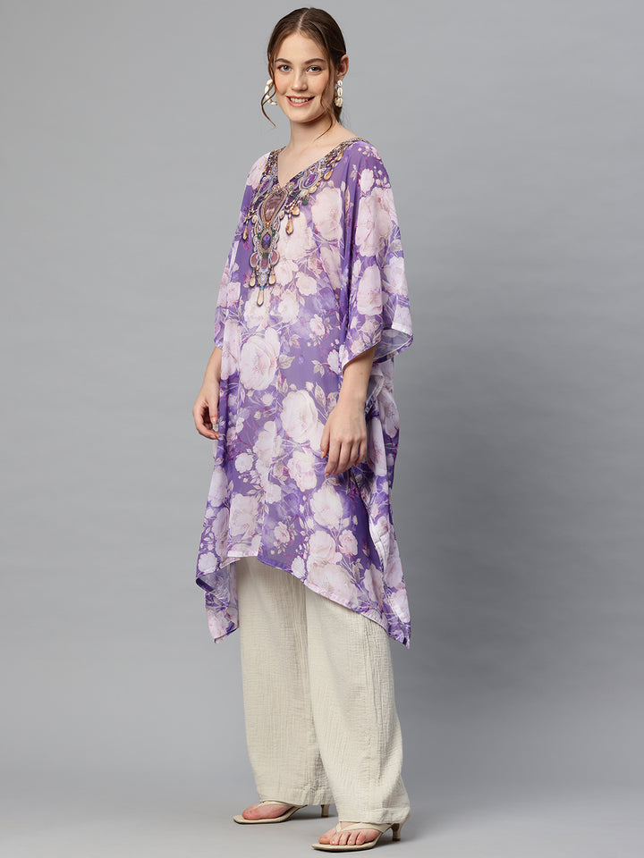 Women's Printed Beach Wear Kaftan