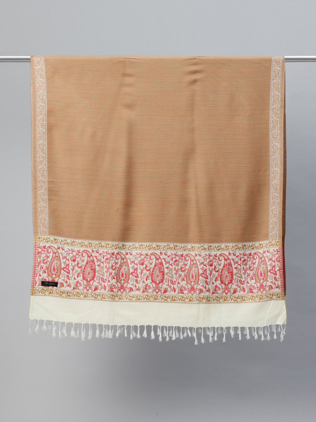 Women's Acrylic Jamawar Wool Shawl