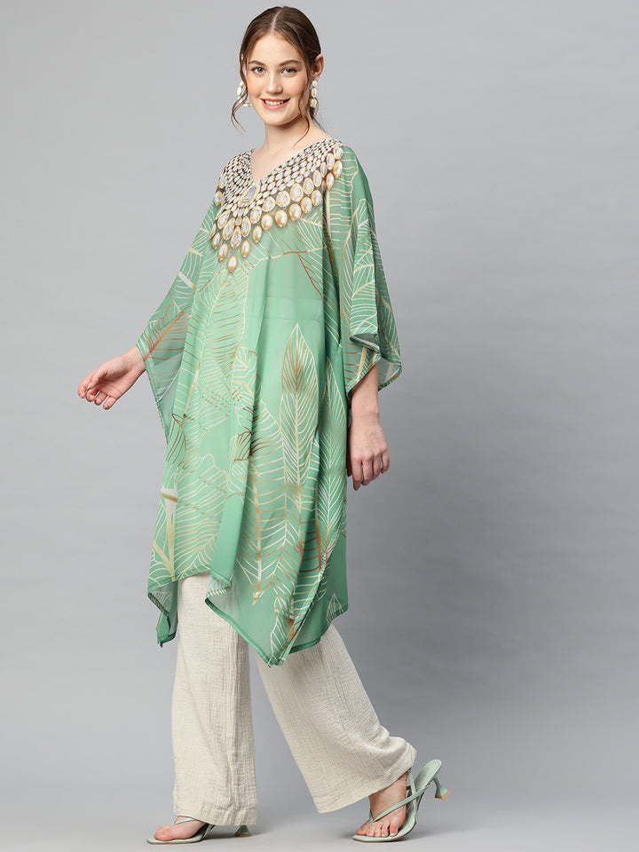 Women's Printed Beach Wear Kaftan