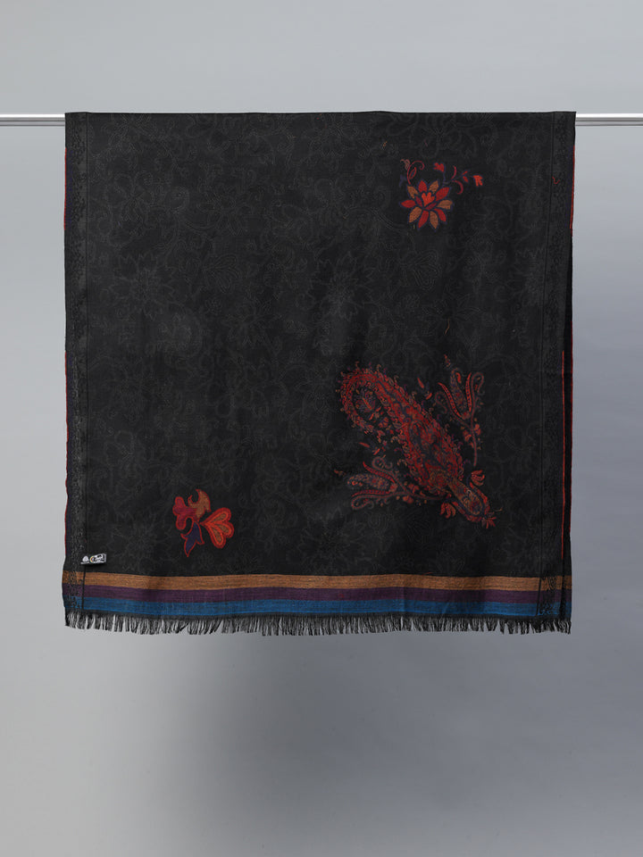 Women's Kani Jamawar Pure Wool Shawl