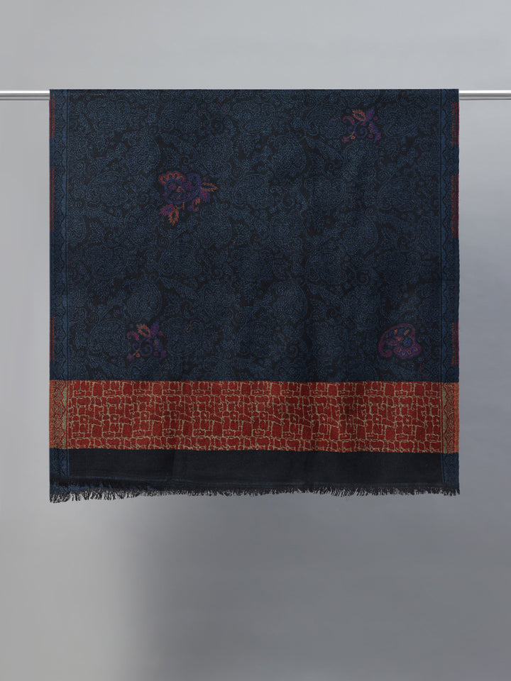 Women's Kani Jamawar Pure Wool Shawl