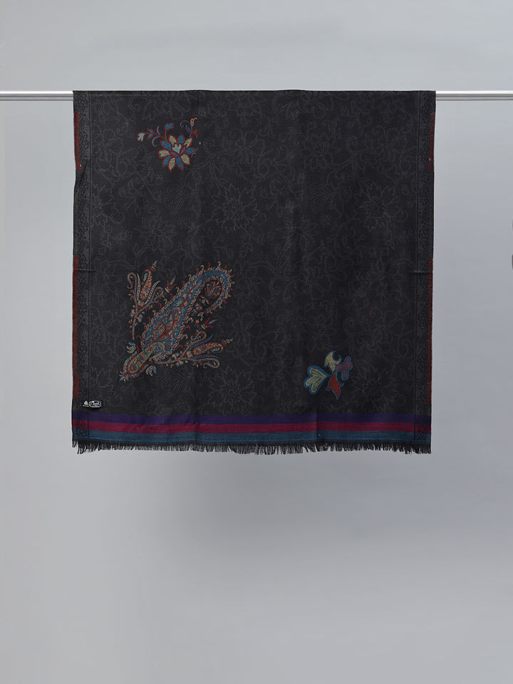 Women's Kani Jamawar Pure Wool Shawl