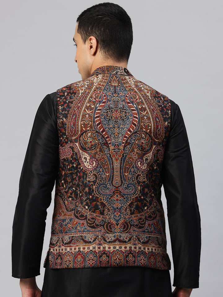 Men's Woven Nehru Jacket