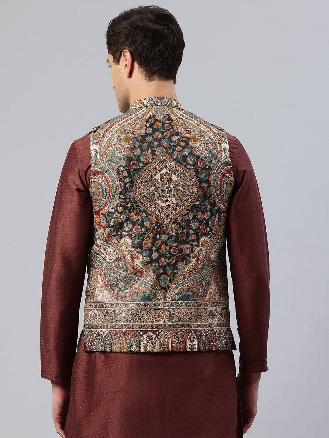 Men's Woven Nehru Jacket