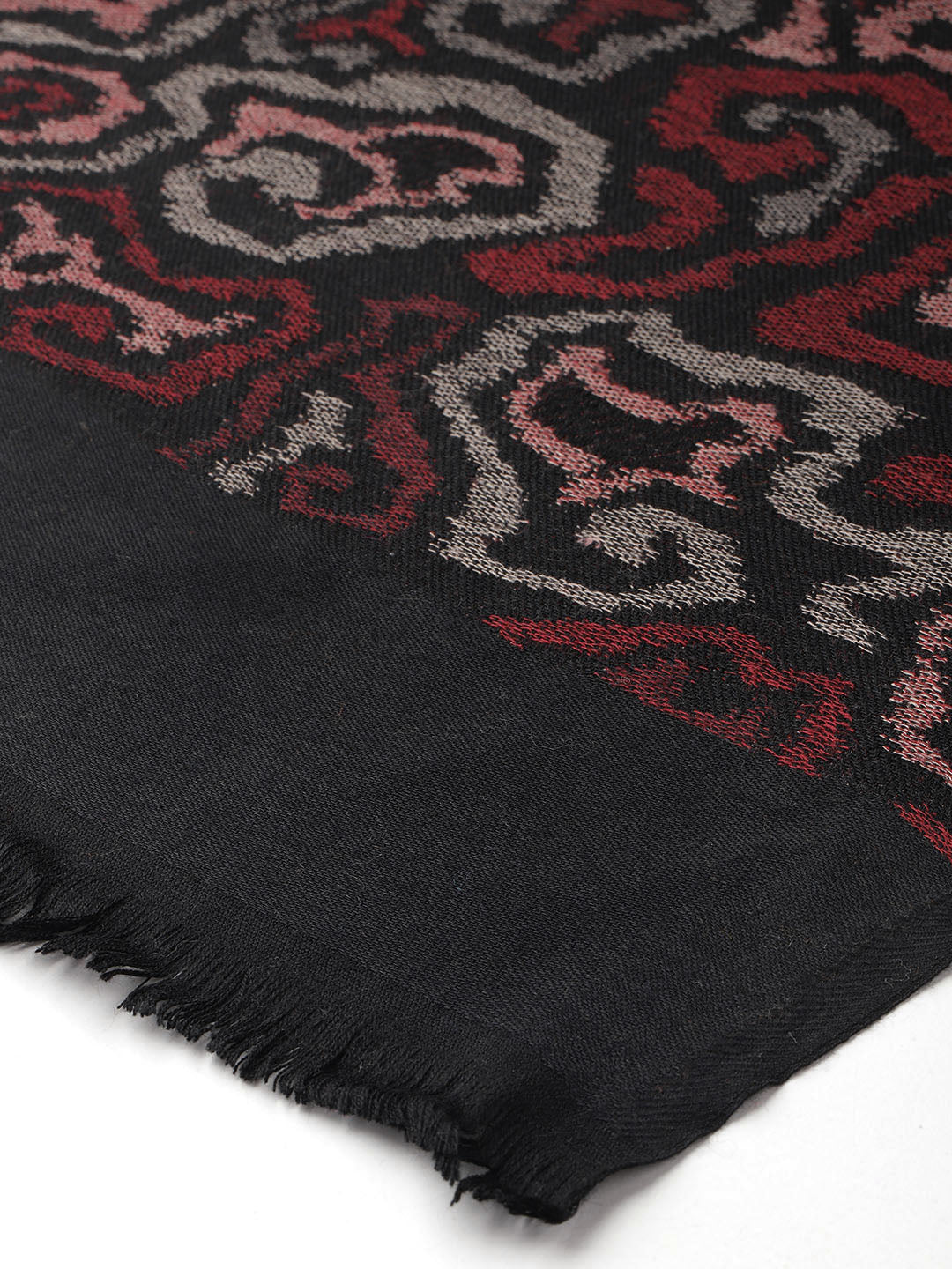 Women's Aari Embroidery Pure Wool Shawl