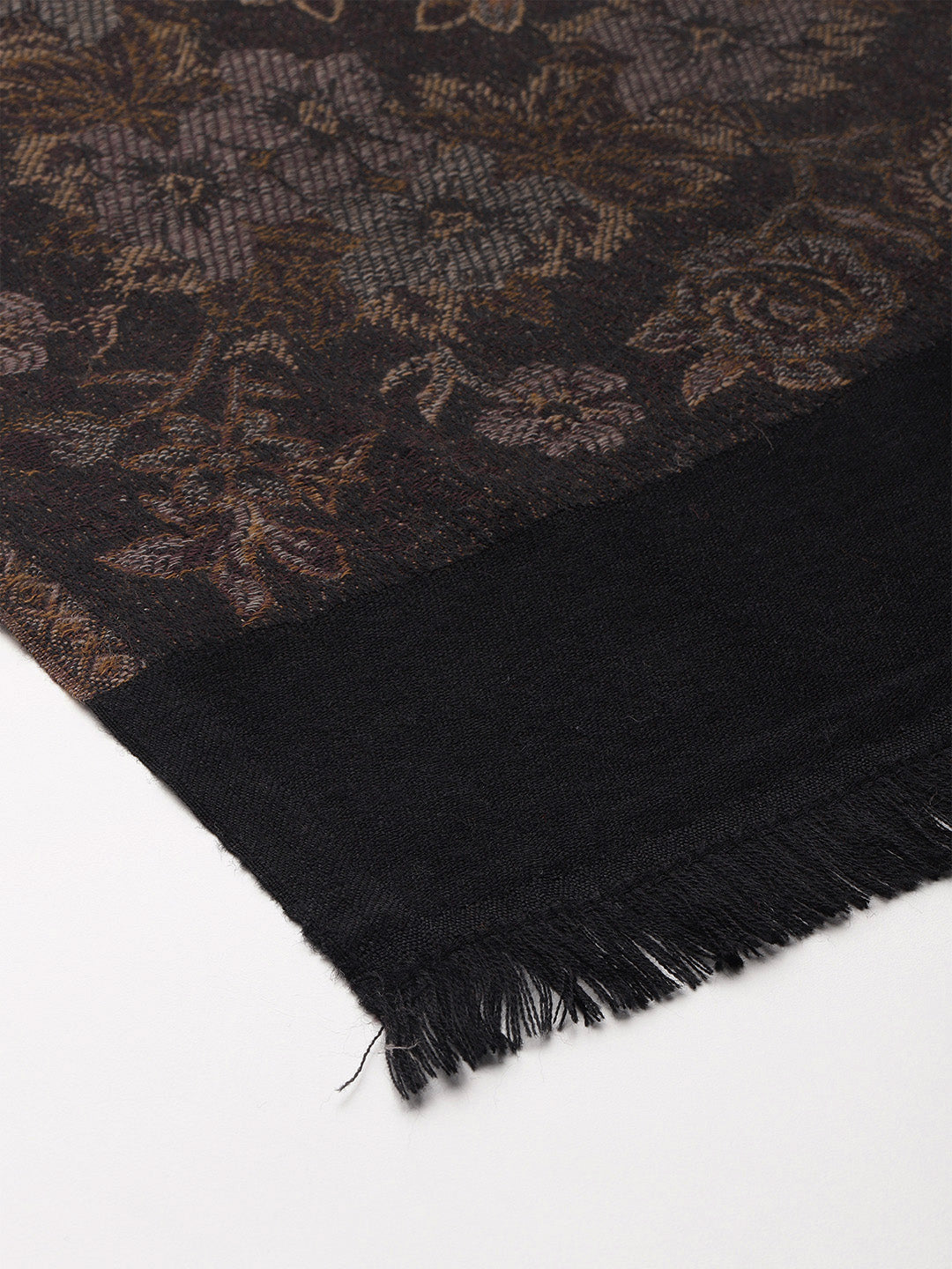 Women's Pure Wool Jamawar Embroidery Shawl