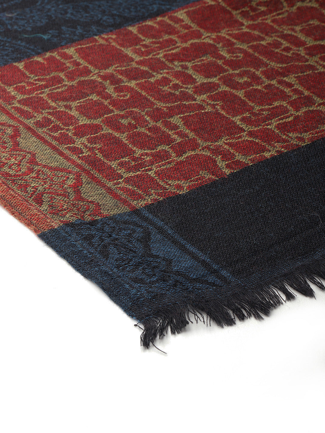 Women's Kani Jamawar Pure Wool Shawl