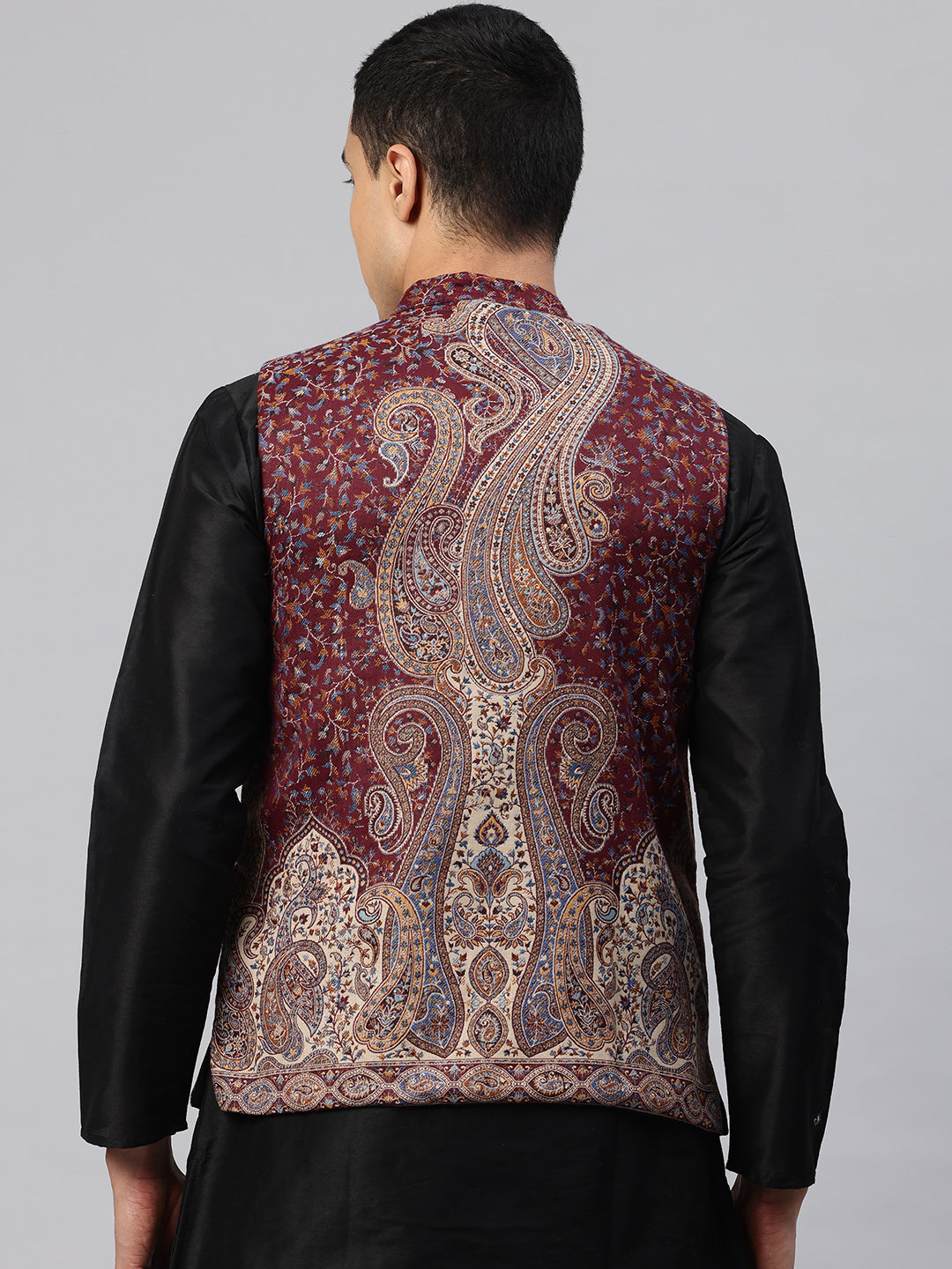 Men's Woven Nehru Jacket