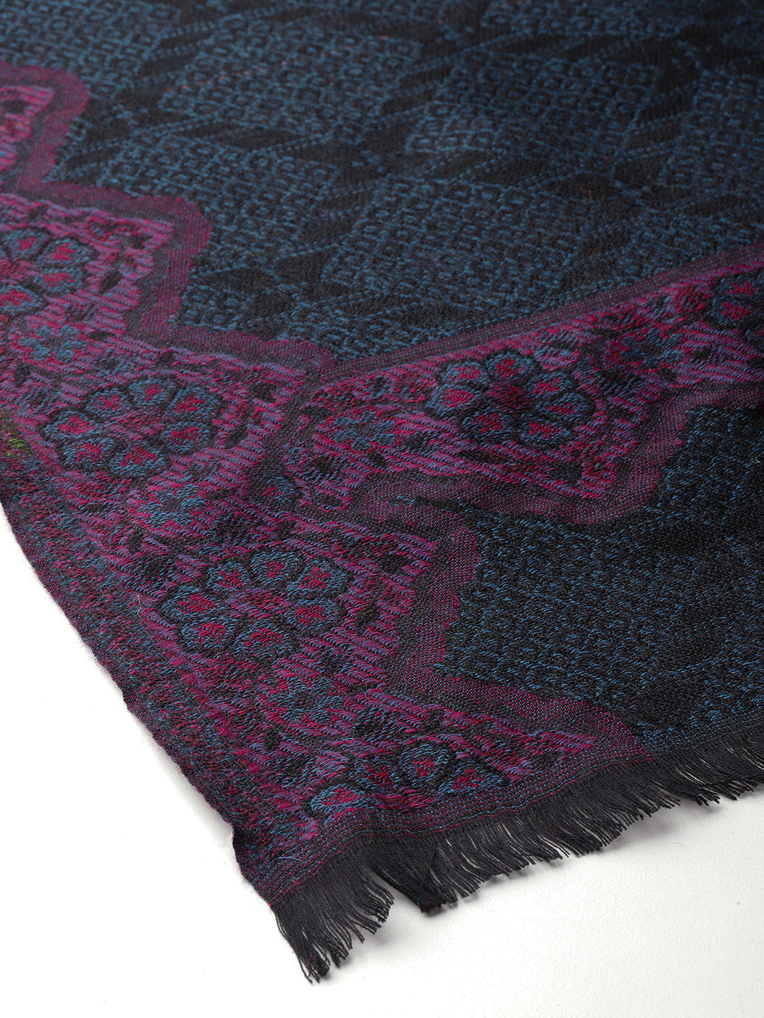 Women's Kani Jamawar Pure Wool Shawl