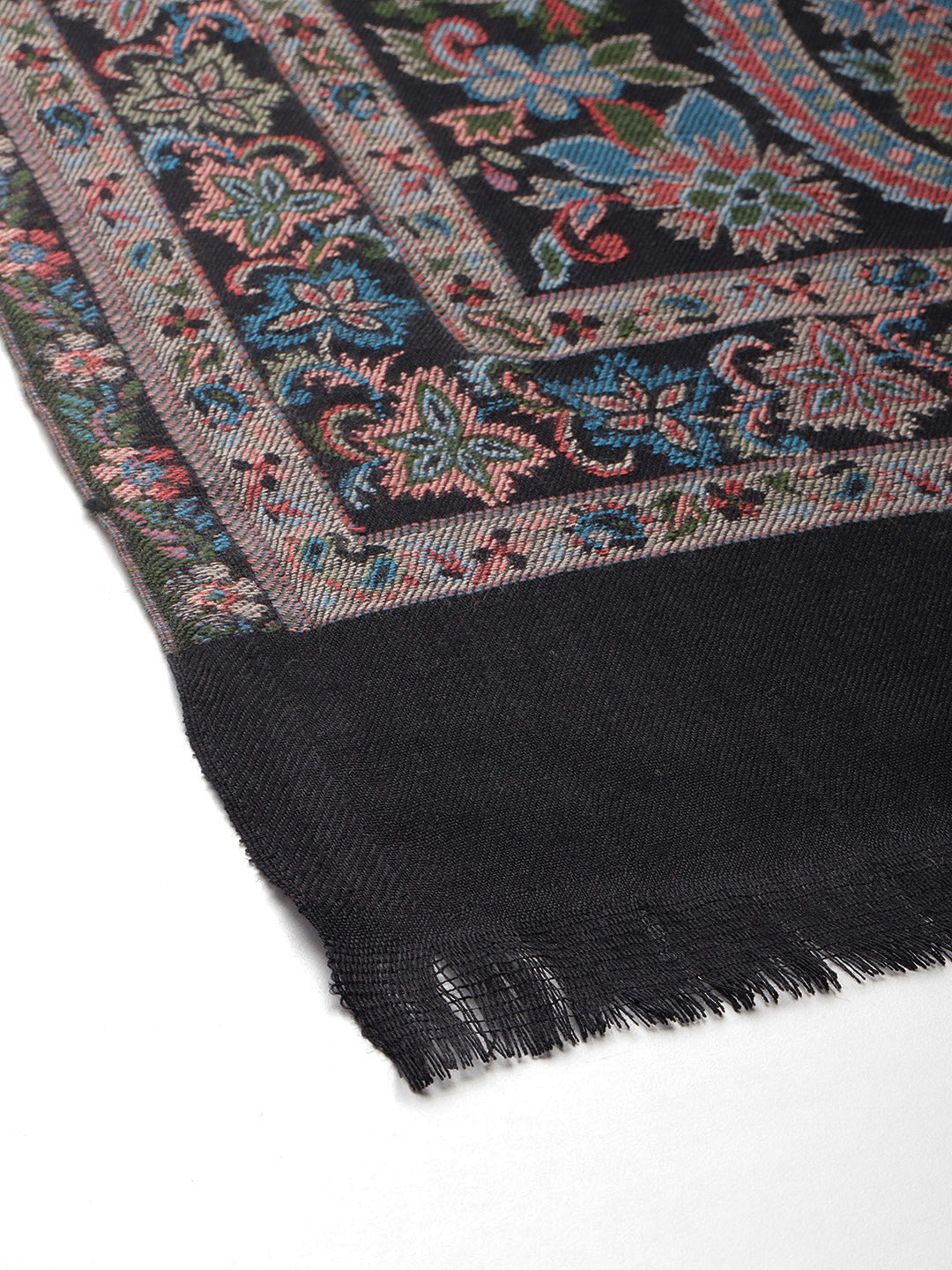 Women's Kani Woven Design Wool Shawl