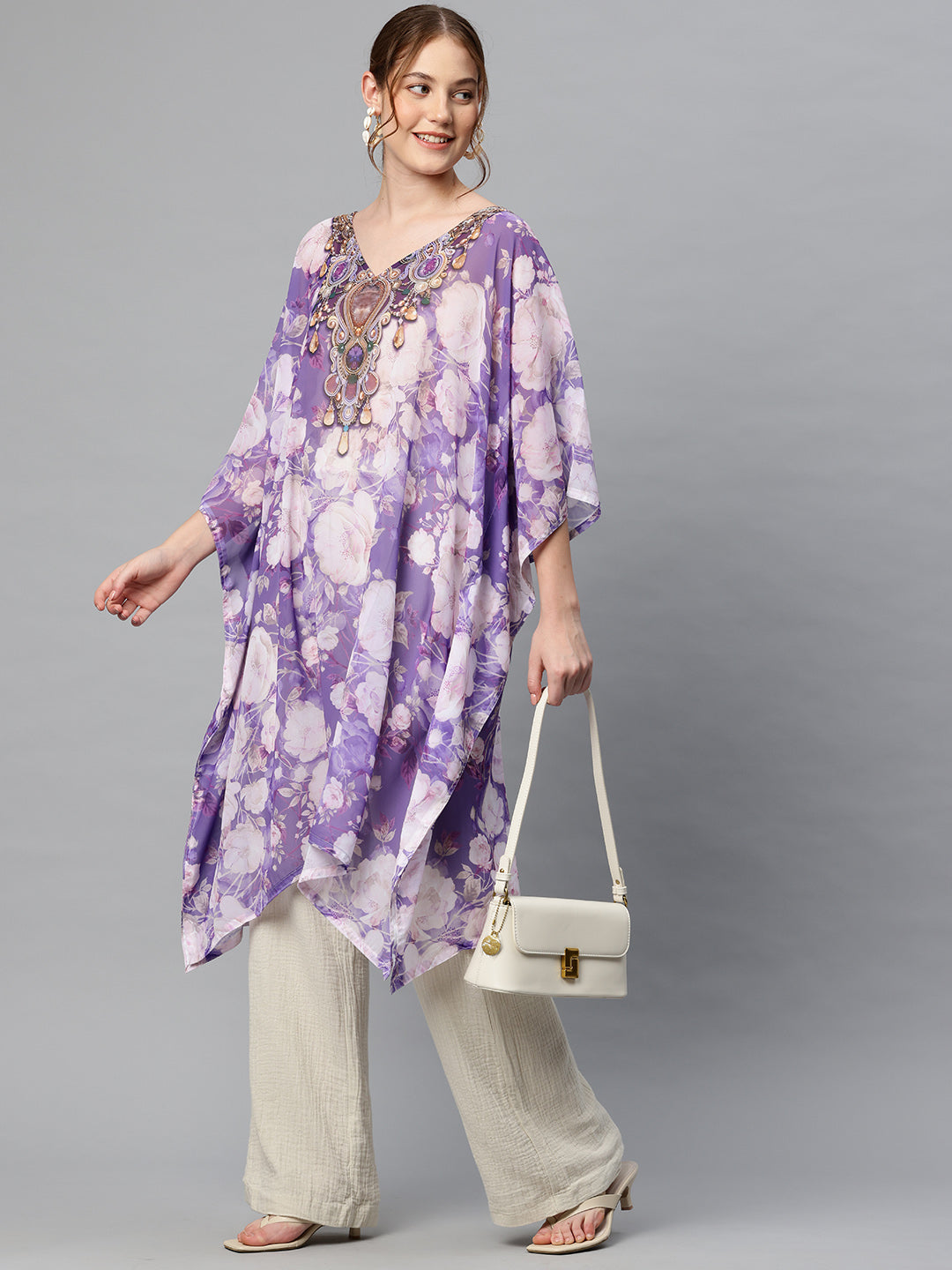 Women's Printed Beach Wear Kaftan