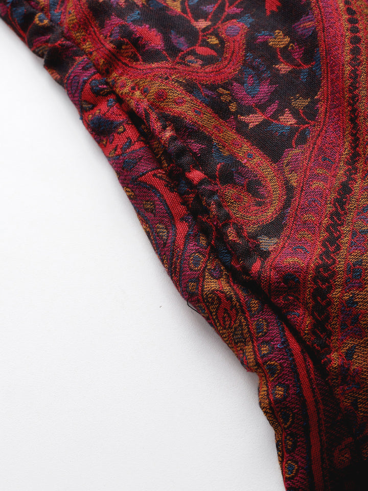 Women's Jamawar Woven Full Length Jacket