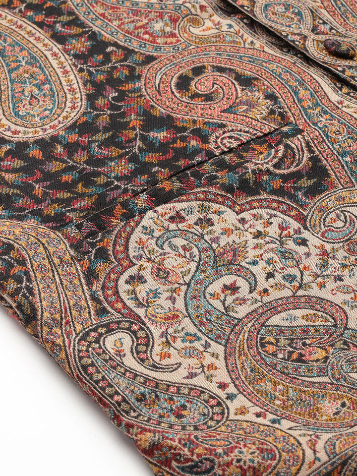 Men's Woven Nehru Jacket