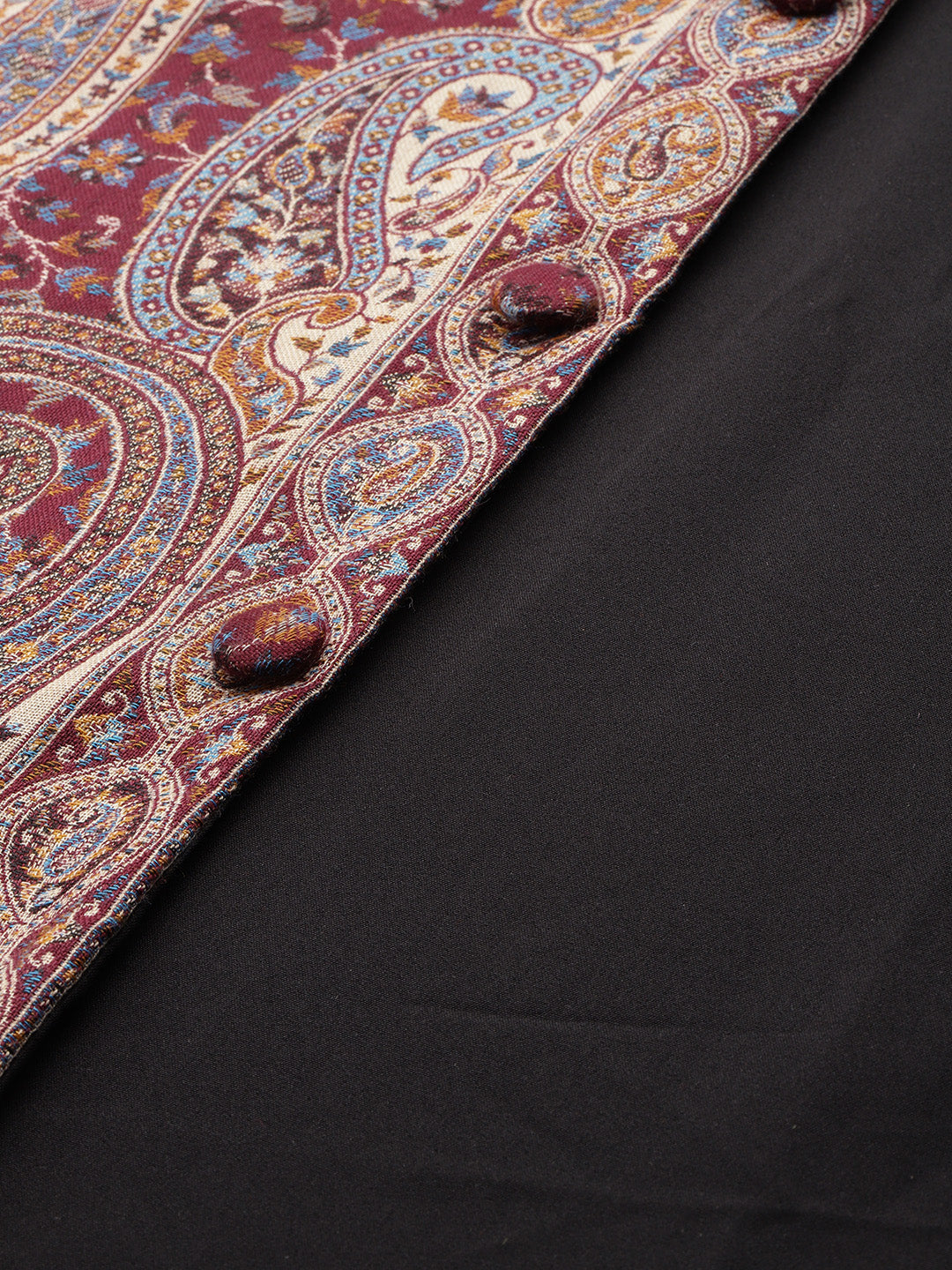 Men's Woven Nehru Jacket