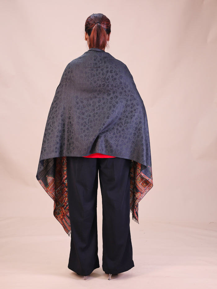 Women's Kani Jamawar Wool Stole