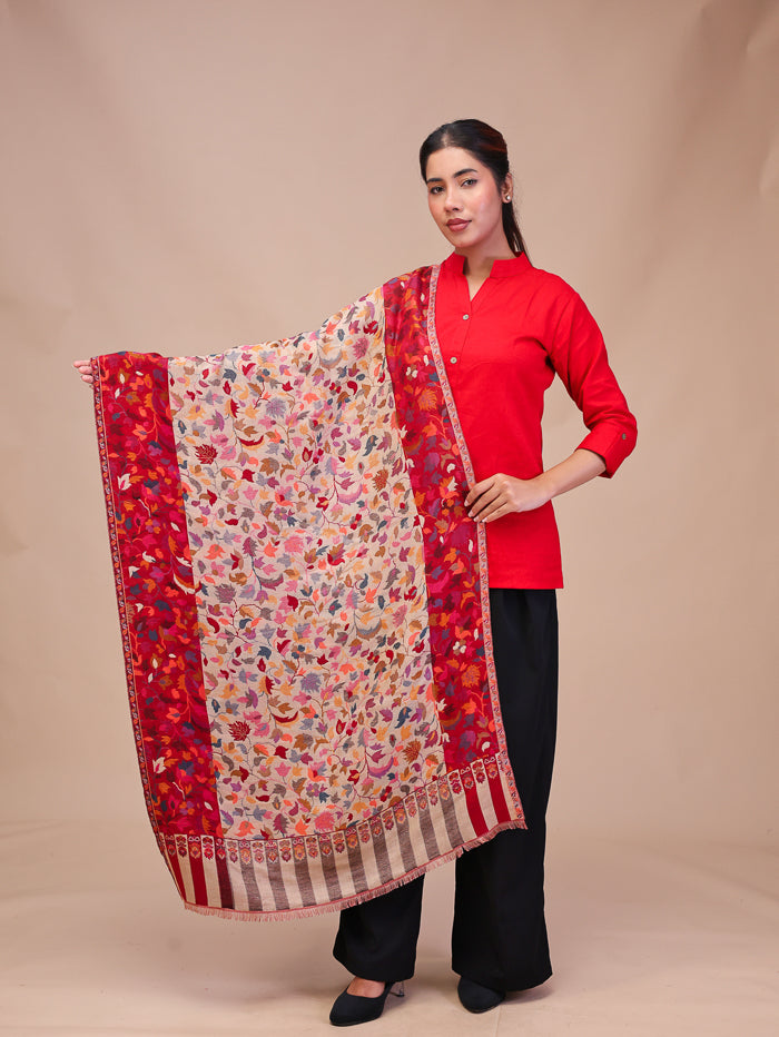 Women's Kani Reversible Wool Stole