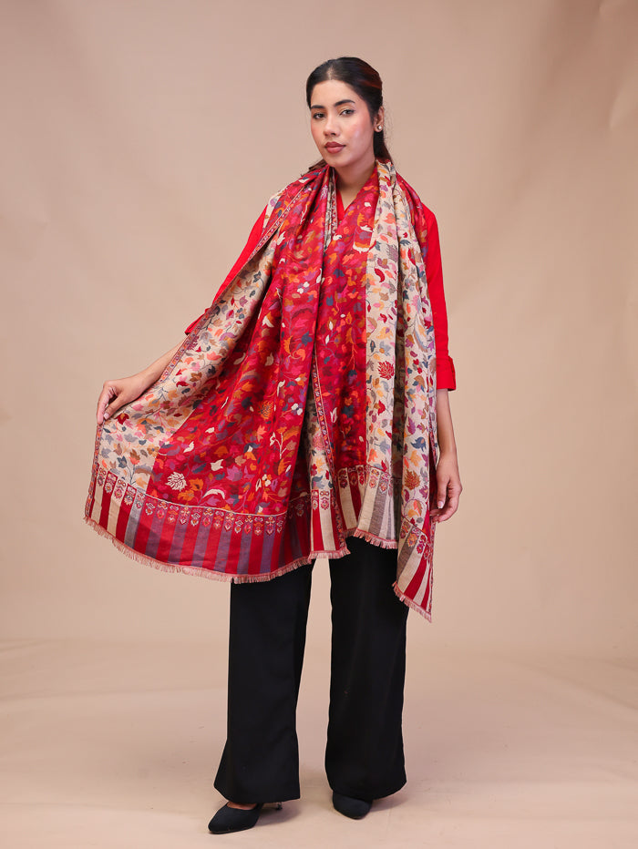 Women's Kani Reversible Wool Stole