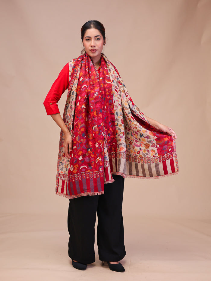 Women's Kani Reversible Wool Stole