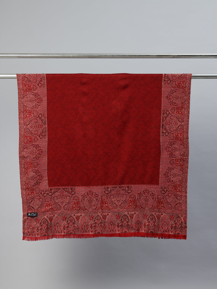 Women's Pure Wool Jamawar Embroidery Shawl