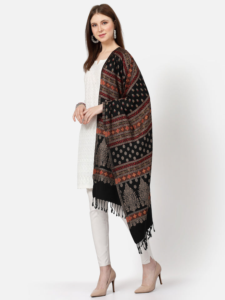 Women's Jamawar Acrylic Stole