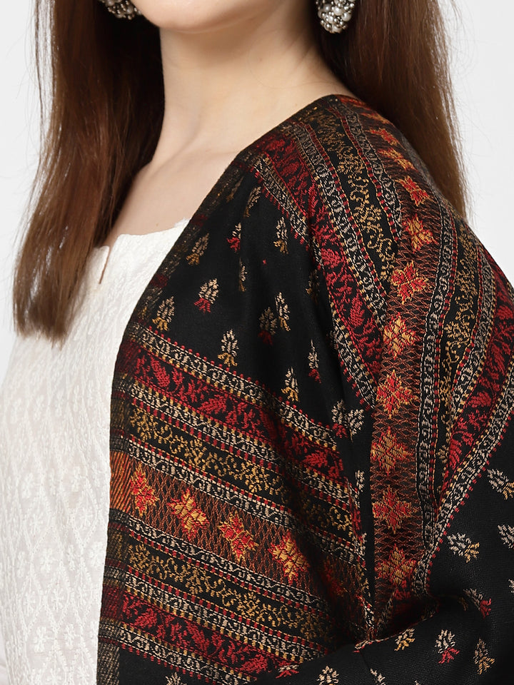 Women's Jamawar Acrylic Stole