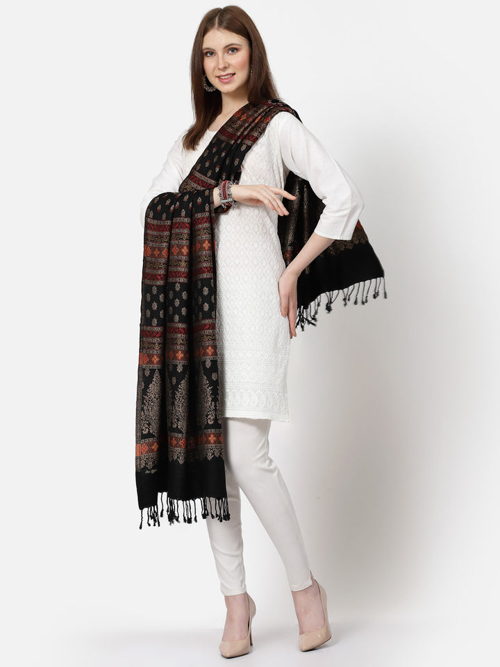Women's Jamawar Acrylic Stole