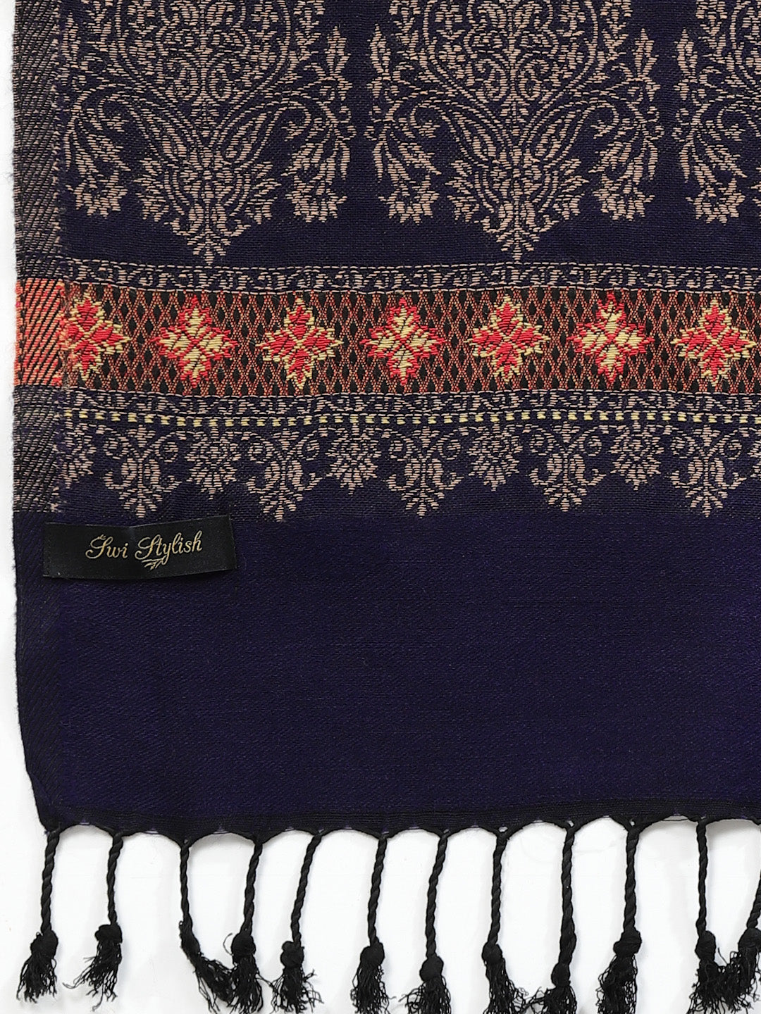 Women's Jamawar Acrylic Stole