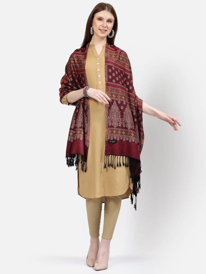 Women's Jamawar Acrylic Stole
