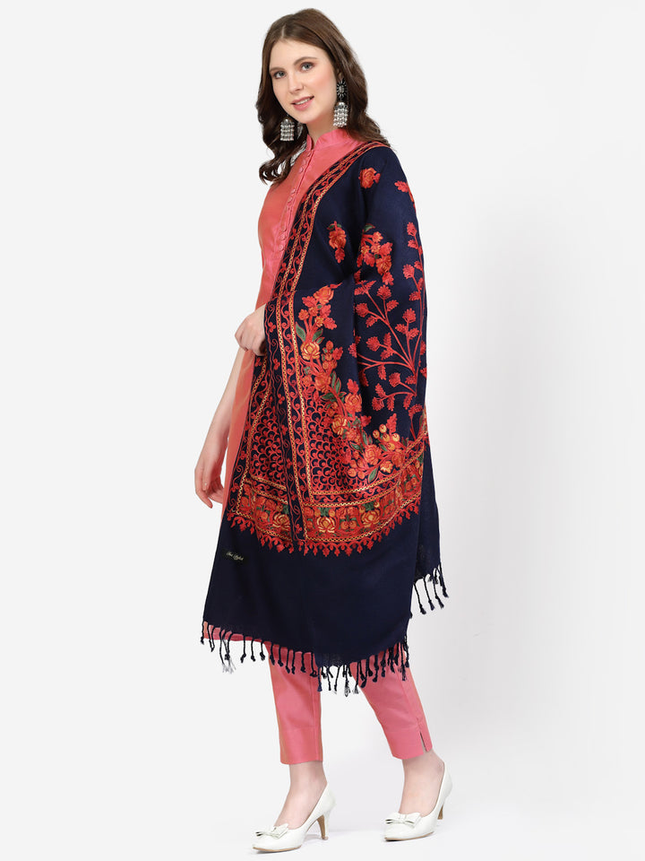 Women's Aari Embroidered Stole