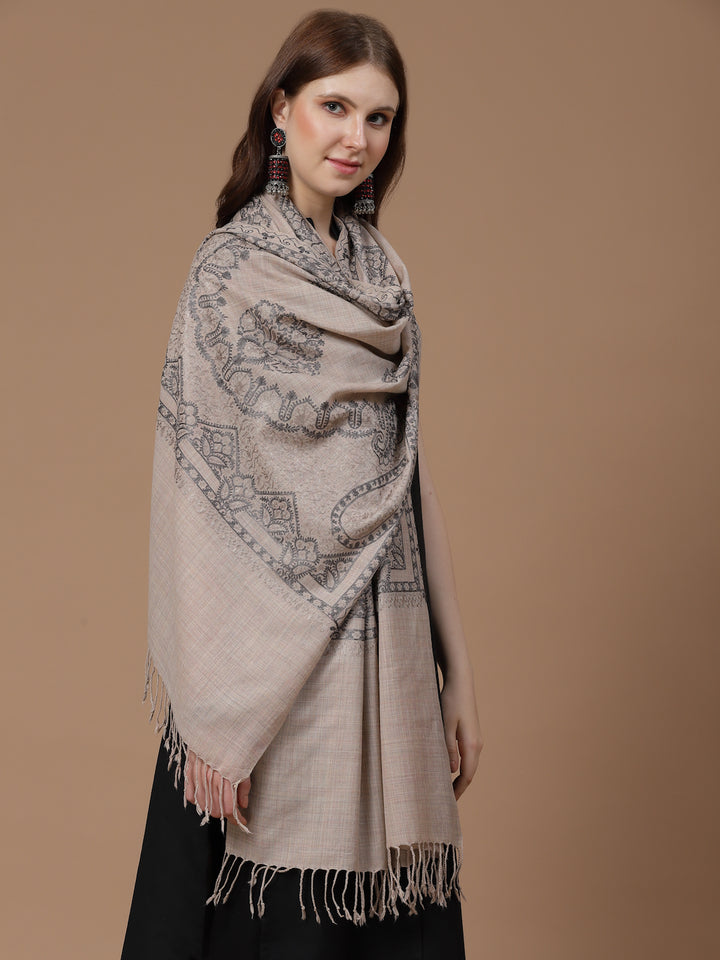 Women's Aari Embroidered Stole