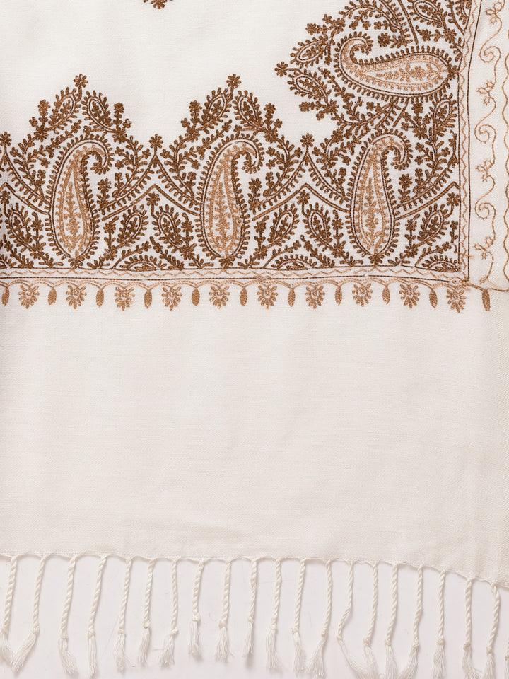Women's Aari Embroidered Stole