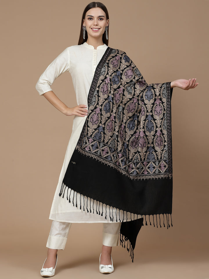 Women's Aari Embroidered Stole