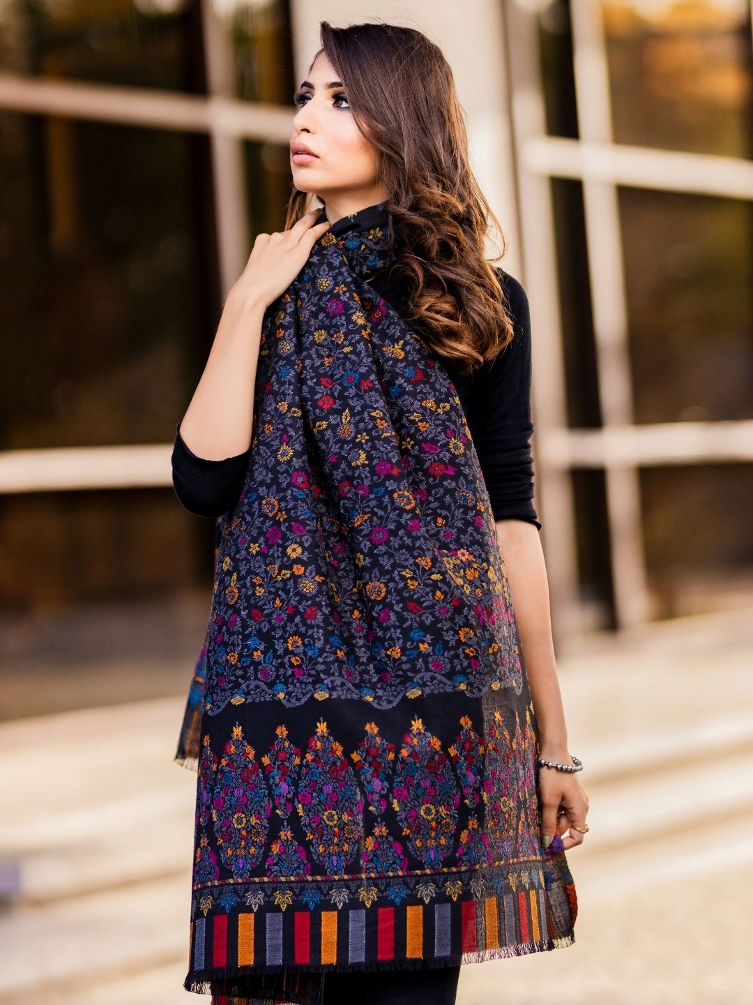 Women's Kani Wool Shawl