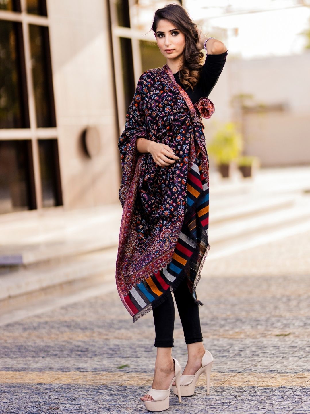 Women's Kani Wool Shawl