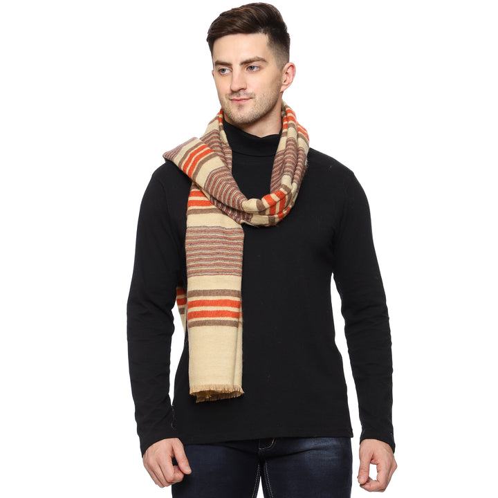 Men's Soft Feel Warm Wool Muffler/Scarf/Stole