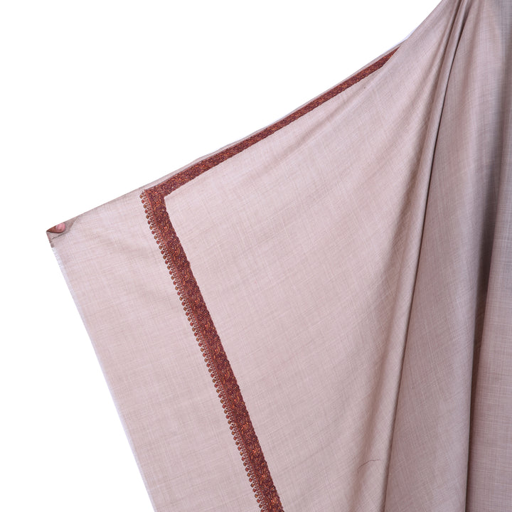 Men's Hand Embroidered Wool Shawl