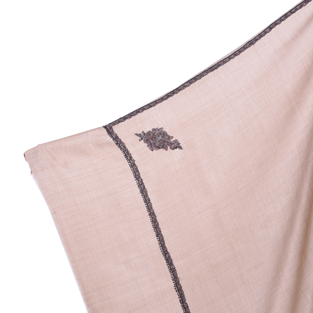 Men's Hand Embroidered Pure Wool Shawl